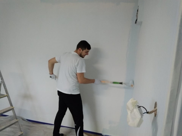 Malowanie parafialnych salek