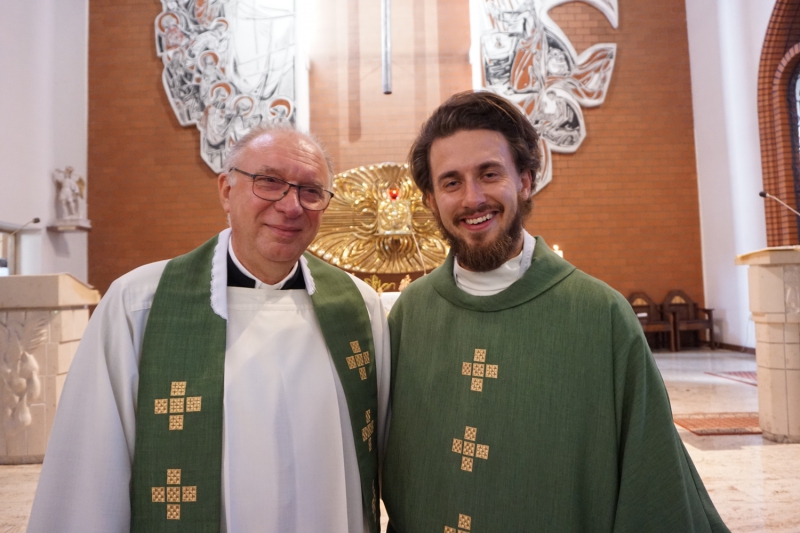 Msza Święta Dziękczynna Księdza Pawła