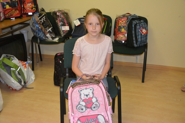 Tornister pełen uśmiechu:)