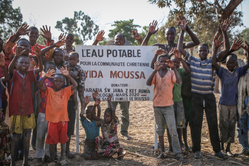 Trzy studnie w Czadzie